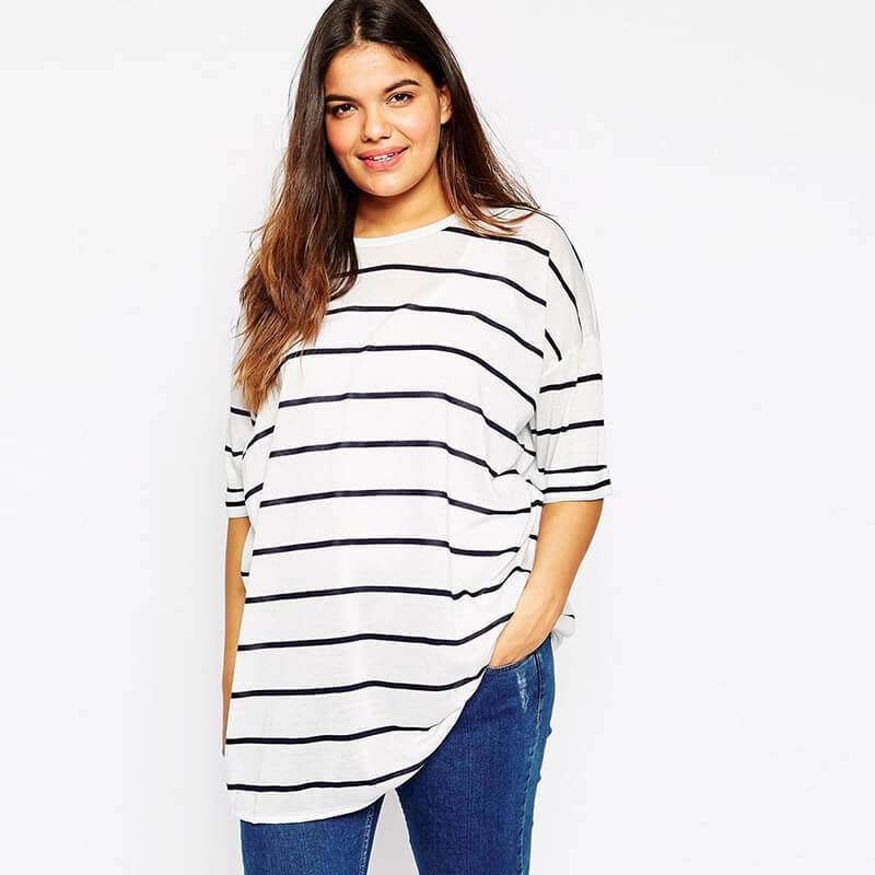 Black Stripe Soft T-shirt