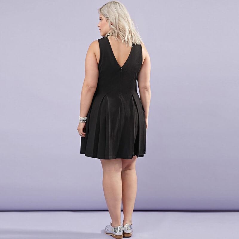 Vestido De Festa Fashion Sleeveless